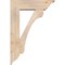 Ekena Millwork Legacy Traditional Smooth Bracket w/ Offset Brace, Douglas Fir, 7 1/2"W x 26"D x 38"H BKT0806X26X38LEC01SDF - alternate 3
